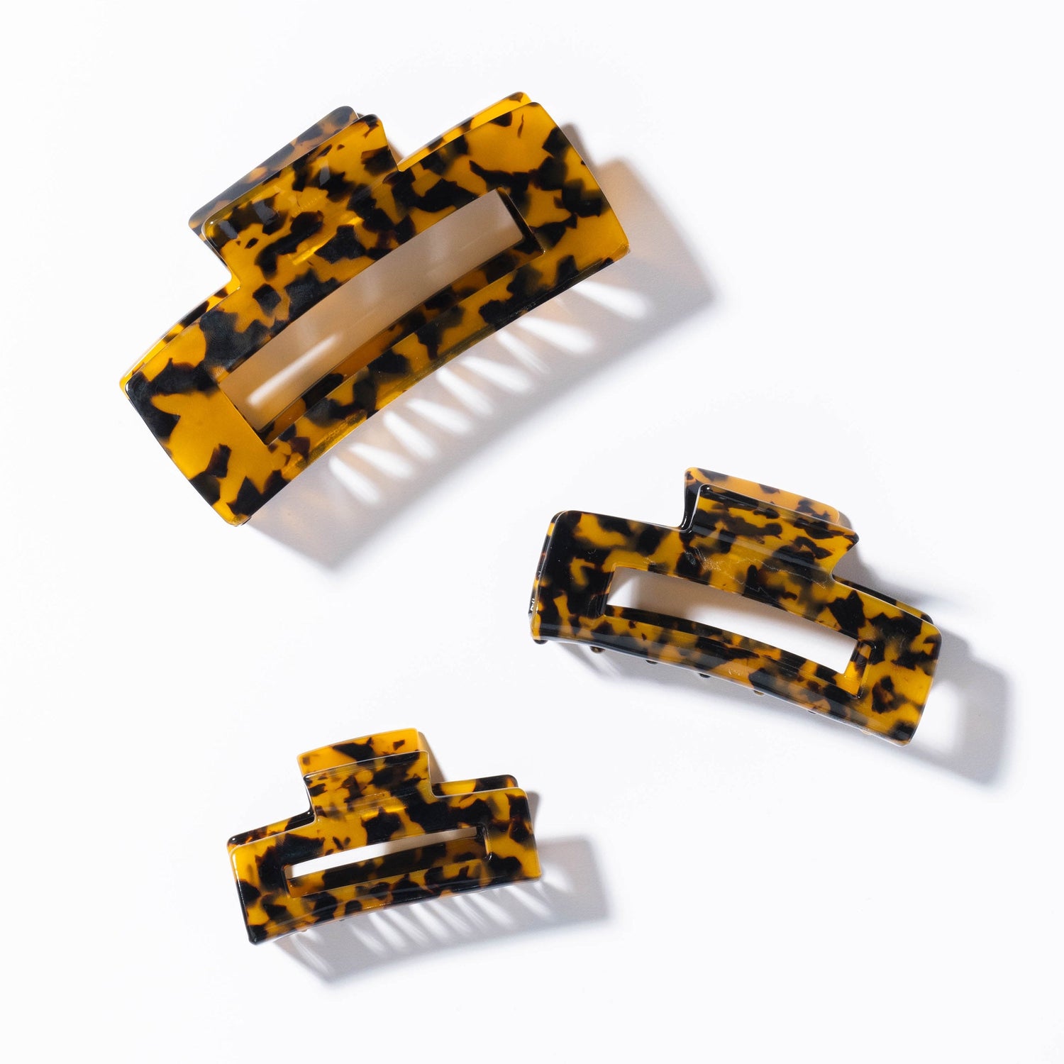 La griffe du Léopard - Trio de pinces a cheveux
